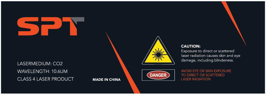 斯派特激光新標簽